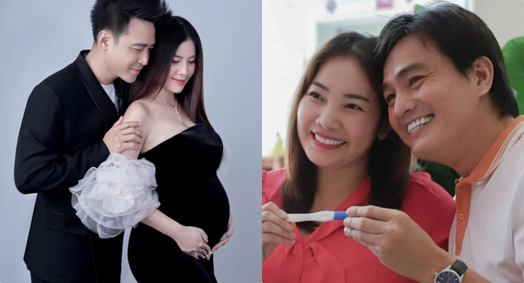 Vietnamese artist couples have children after a period of infertility. Photo: Provided by the artist.
