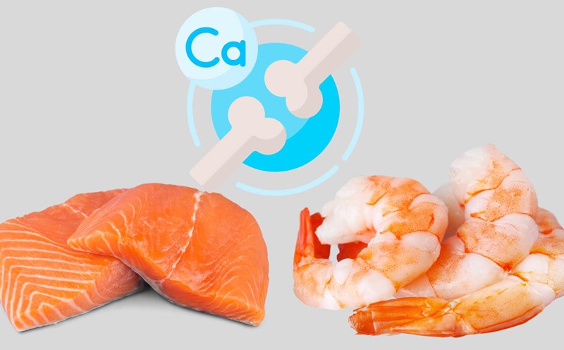 Some calcium-rich foods are good for the elderly. Graphics: Ha May