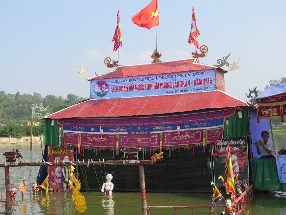 Thanh Hai Commune Water Puppet Ward es reconocido como un destino turistico. Foto: Hai Duong Provincial E -Portal