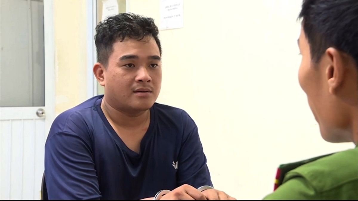 La policia de la ciudad de Ho Chi Minh ordeno al arresto de Duong Tri Tai que investigara el comportamiento de "luchar contra los funcionarios". Foto: Policia proporcionada