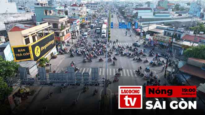 Hot Saigon: Construyendo una interseccion de casi 400 mil millones para rescatar atascos de trafico en la puerta de entrada al noroeste de la ciudad de Ho Chi Minh