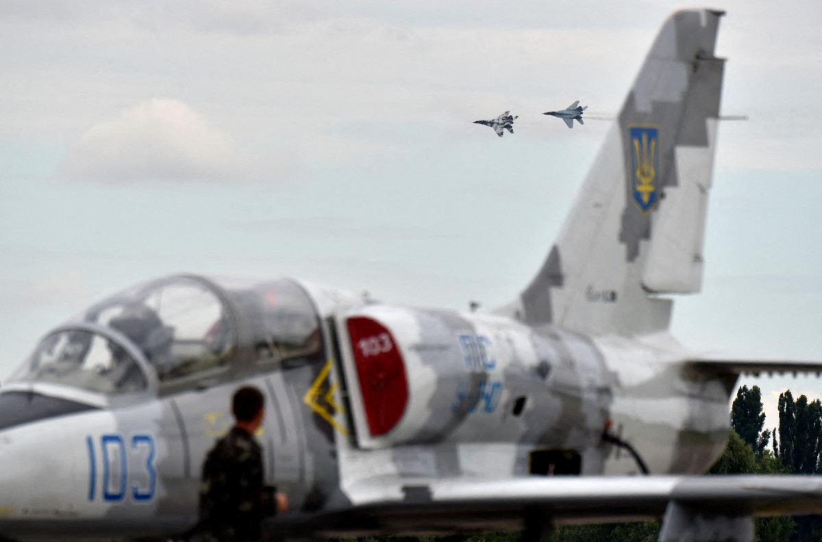 May bay MiG-29 cua khong quan Ukraina. Anh: AFP