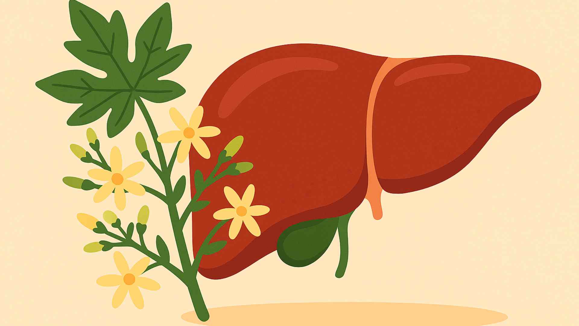 Male papaya flowers have the effect of detoxifying the liver. Graphic photo: Hoang Loc
