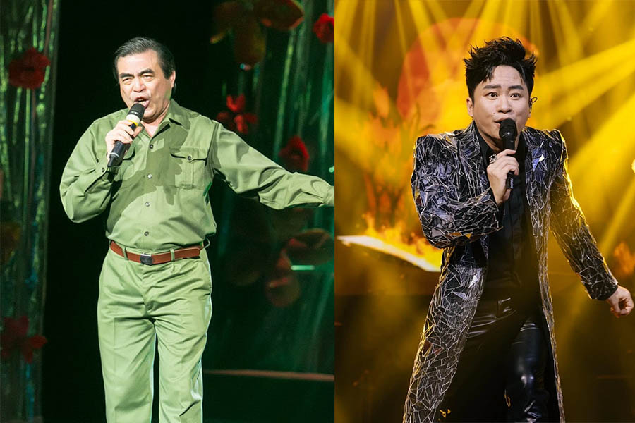 People's Artist Trung Duc gave Tung Duong many compliments.