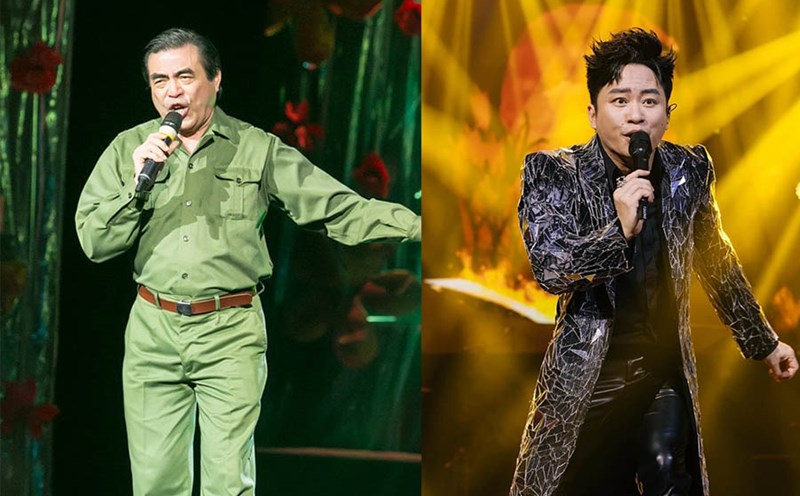 People's Artist Trung Duc gave Tung Duong many compliments.