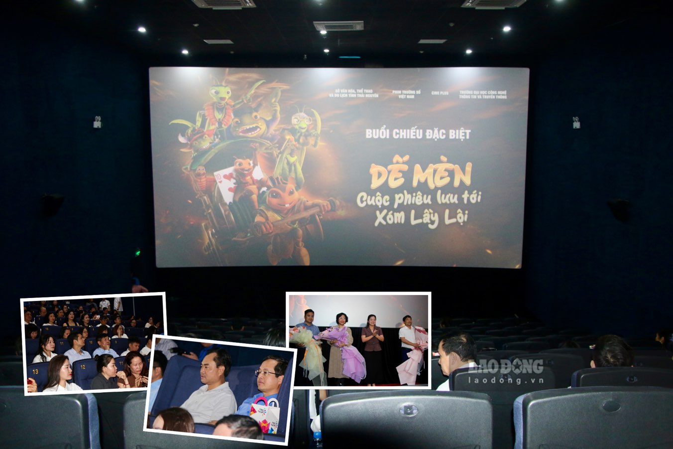 The film De Men expands cultural space for the young generation of Thai Nguyen. Photo: Nguyen Hoan.