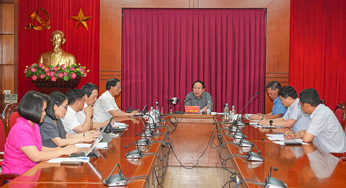 The Standing Committee of the Hai Phong City Party Committee agreed on the investment policy for the construction of the Education Complex Project in Kien An District and the Tran Phu Specialized School Construction Project Phase 3. Photo: Hai Phong Portal