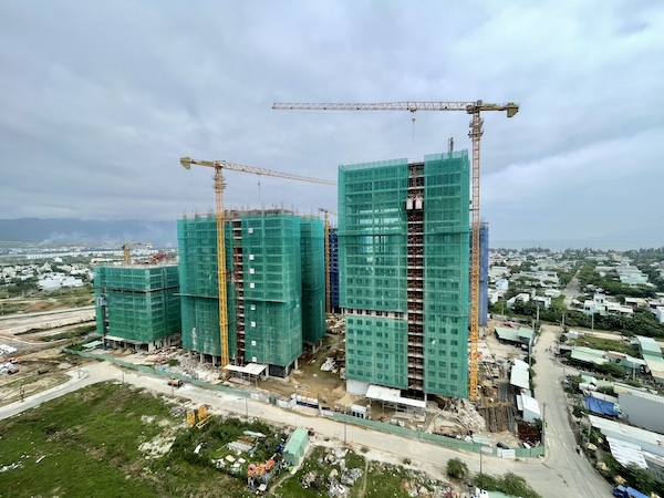 Sand scarcity threatens Da Nang's growth. Photo: Nguyen Linh