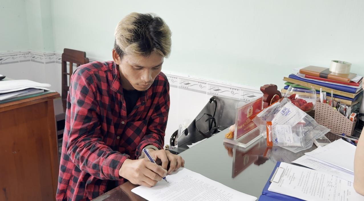 Vinh confessed that he was a drug addict.