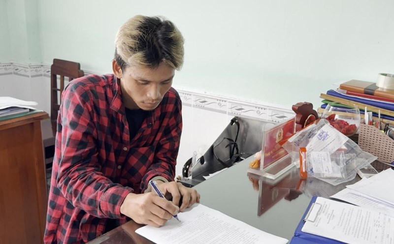 Vinh confessed that he was a drug addict.