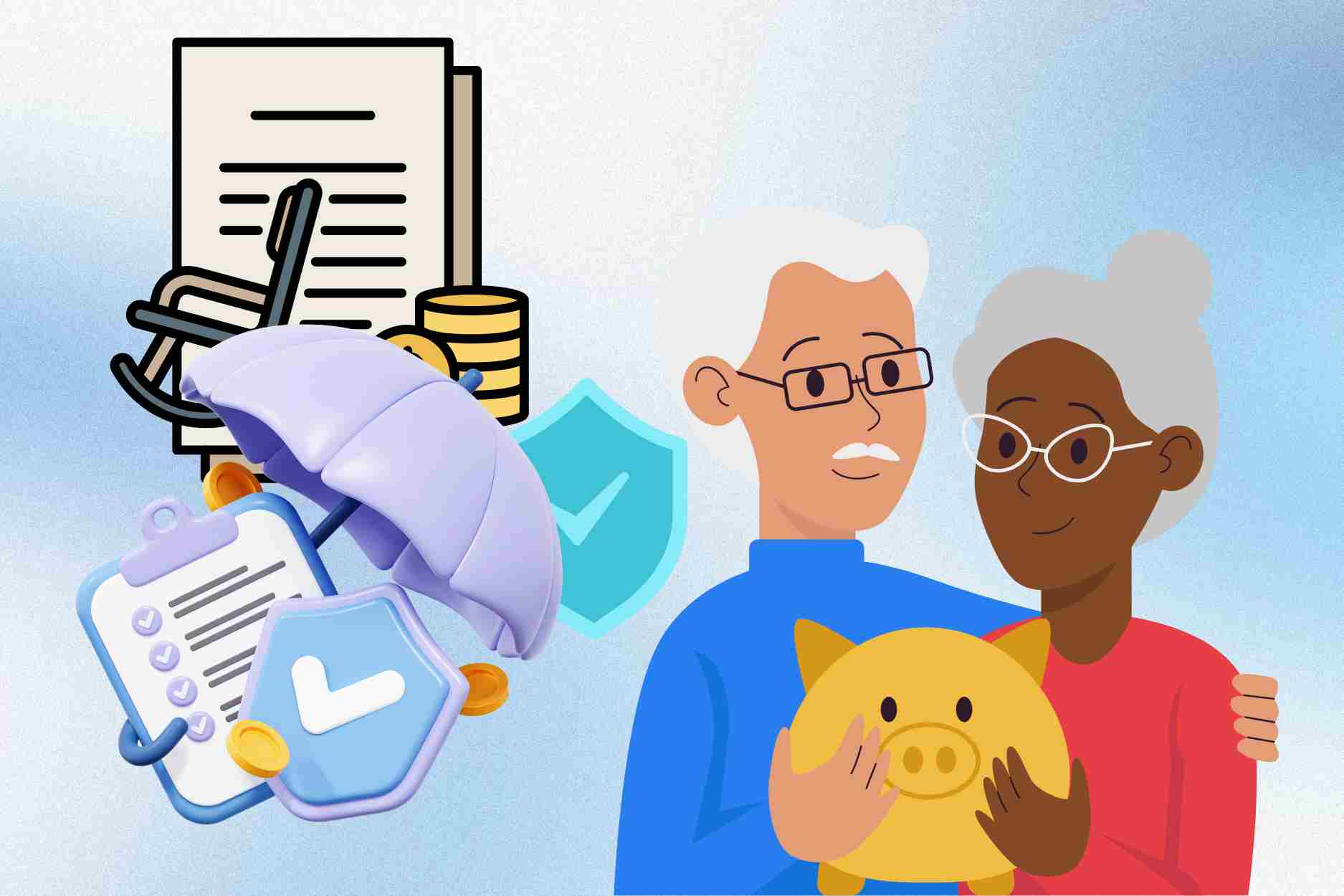 No esta obligado a pagar un seguro social al firmar un contrato laboral con una persona con una pension. Grafico: Dinh Dinh