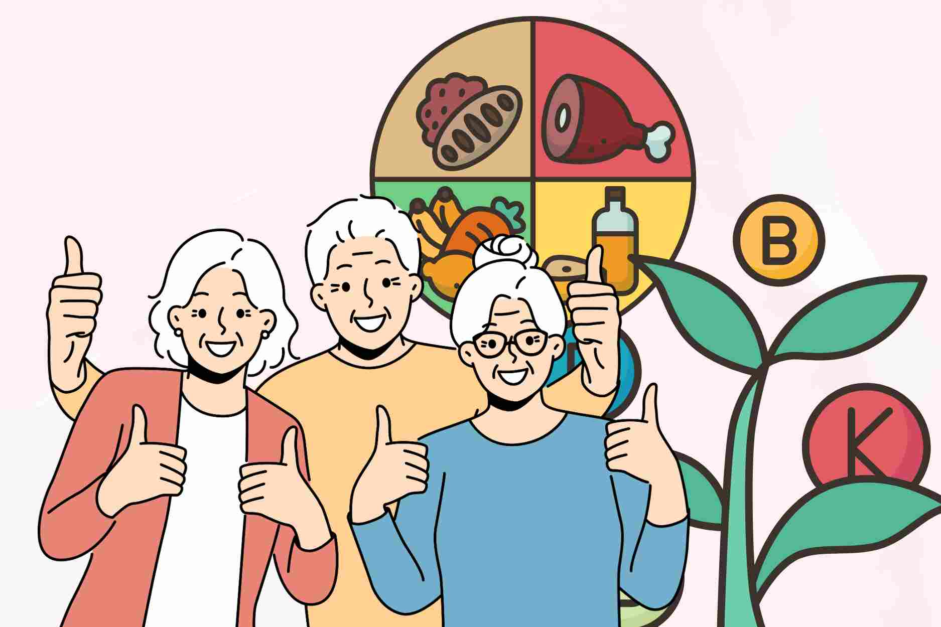 Supplement these substances right in your 40s to prolong your life. Graphics: Dinh Dinh