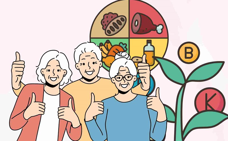 Supplement these substances right in your 40s to prolong your life. Graphics: Dinh Dinh