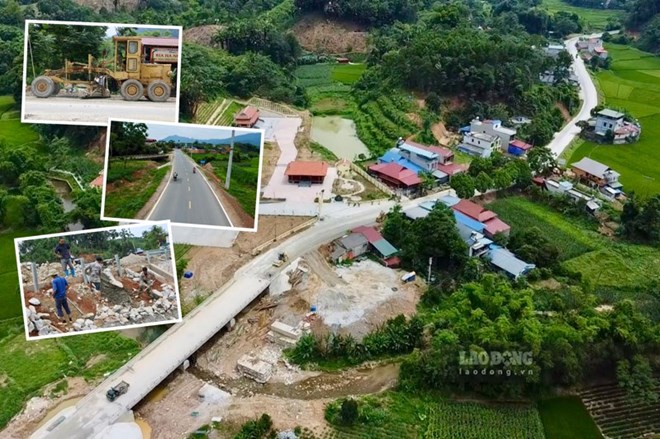 Hoàn thiện những hạng mục cuối dự án đường trăm tỉ đồng nối vùng chiến khu ATK