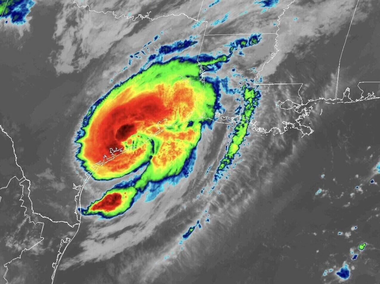 Super Typhoon Beryl en la Tormenta Atlantica 2024. Foto: Noaa