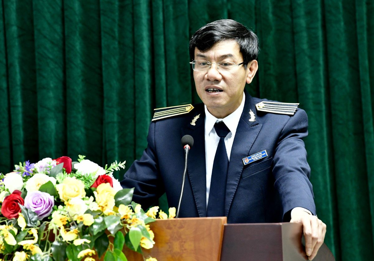 Miembro del Comite Permanente del Comite del Partido, Auditor General General Adjunto de Doan Anh Tho. Foto: Ktnn