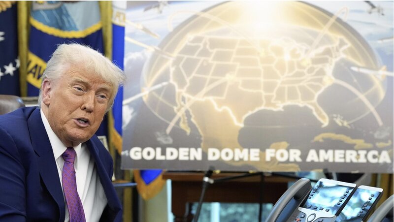 Corea del Norte critico el plan para construir la cupula dorada de los Estados Unidos, diciendo que promoveria el escenario de los conflictos nucleares en el universo. Foto: Sputnik