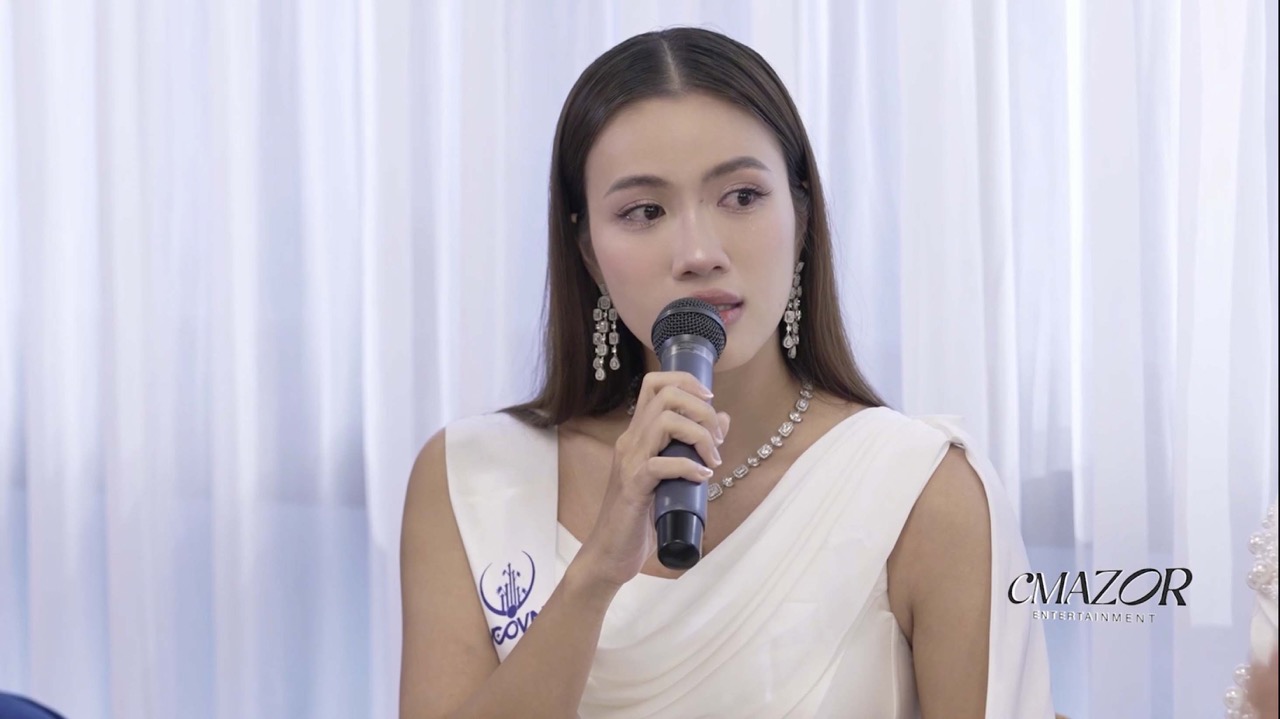 Runner-up Minh Nhan is an outstanding contestant of Miss Cosmo Vietnam. Photo: Miss Cosmo.