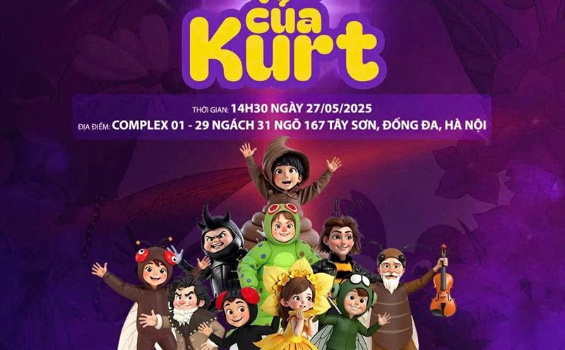The musical "Qurt's Spear" was officially released to young Vietnamese audiences. Photo: Khanh Yen