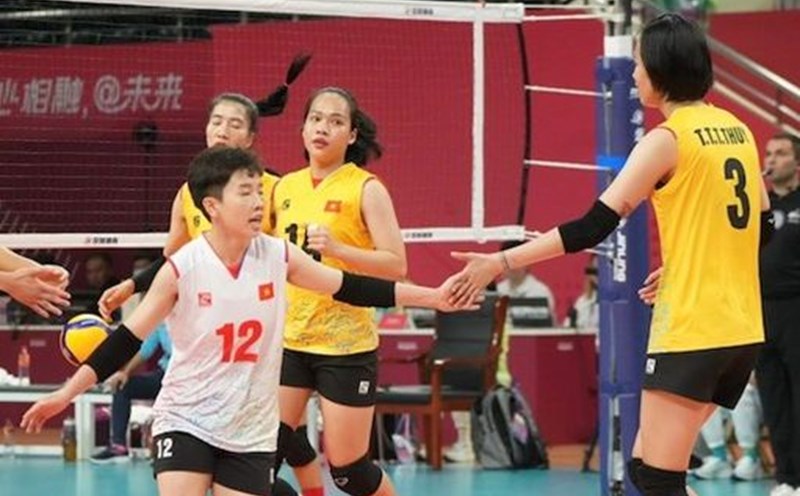 The Vietnam women's volleyball team is the reigning AVC Nations Cup champion. Photo: Duy Nam