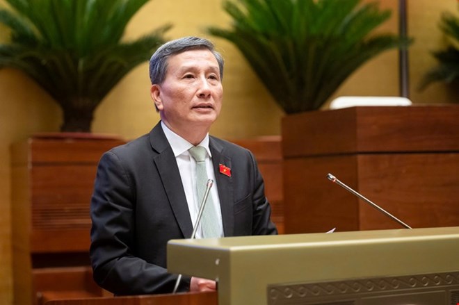 Chủ nhiệm Ủy ban Khoa học, Công nghệ và Môi trường của Quốc hội Lê Quang Huy. Ảnh: Quochoi.vn  