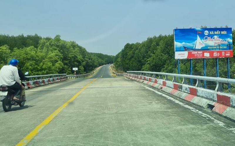 The expressway from Ca Mau city to Dat Mui will start construction on August 19. Photo: Nhat Ho