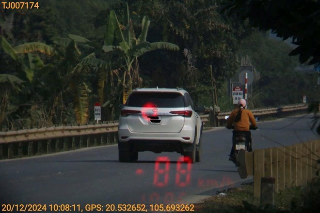 Imagenes de vehiculos que violan sanciones frias. Foto: CACC