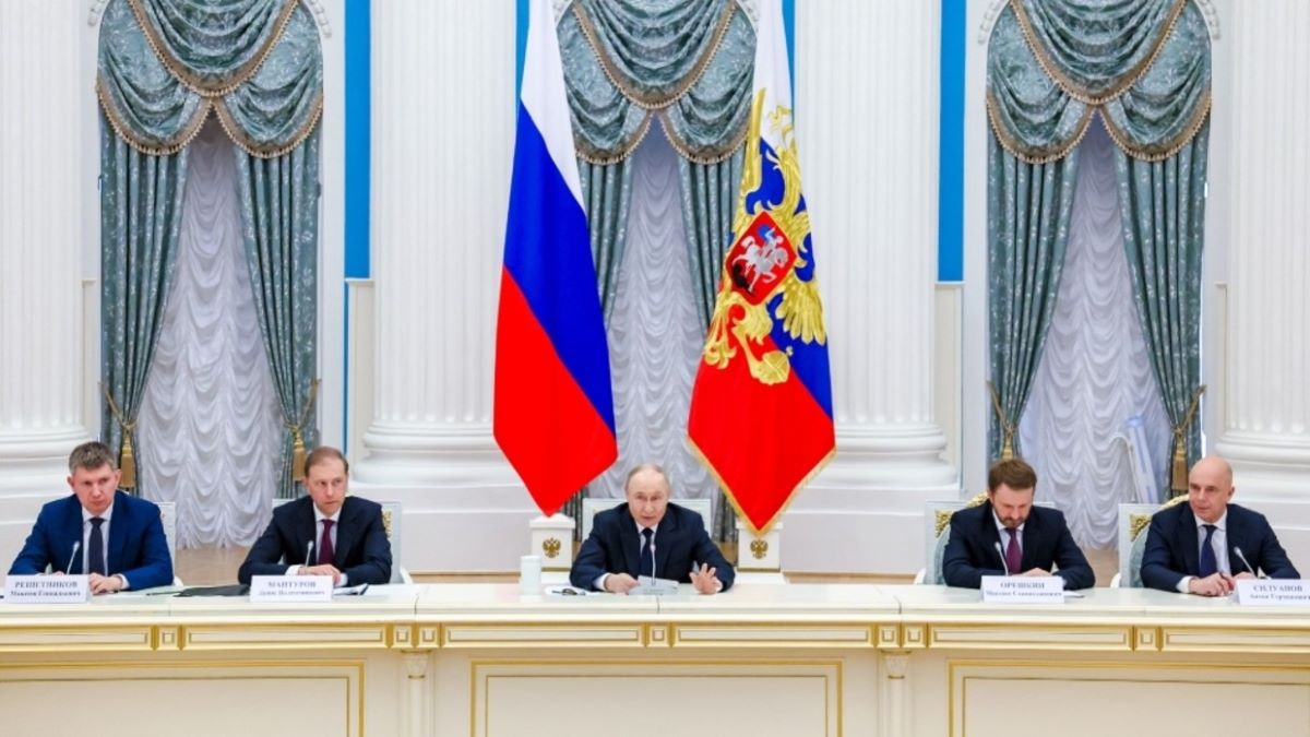 Tong thong Putin gap mat gioi doanh nghiep tai Dien Kremlin. Anh: Sputnik