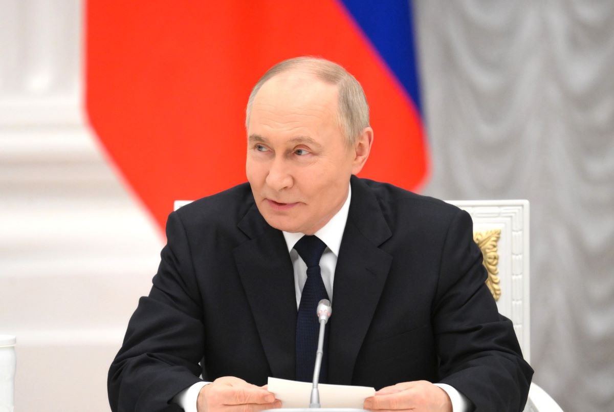 Russian President Vladimir Putin said the sanctions would make Russia stronger. Photo: Kremlin