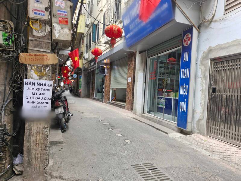 Phan khuc nha rieng trong ngo tai Ha Noi duoi 10 ti dong duoc nha dau tu quan tam. Anh: Thu Giang