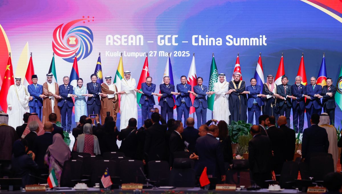 Thủ tướng Chính phủ Phạm Minh Chính và lãnh đạo các nước tham dự Hội nghị Cấp cao ASEAN - GCC - Trung Quốc. Ảnh: VGP