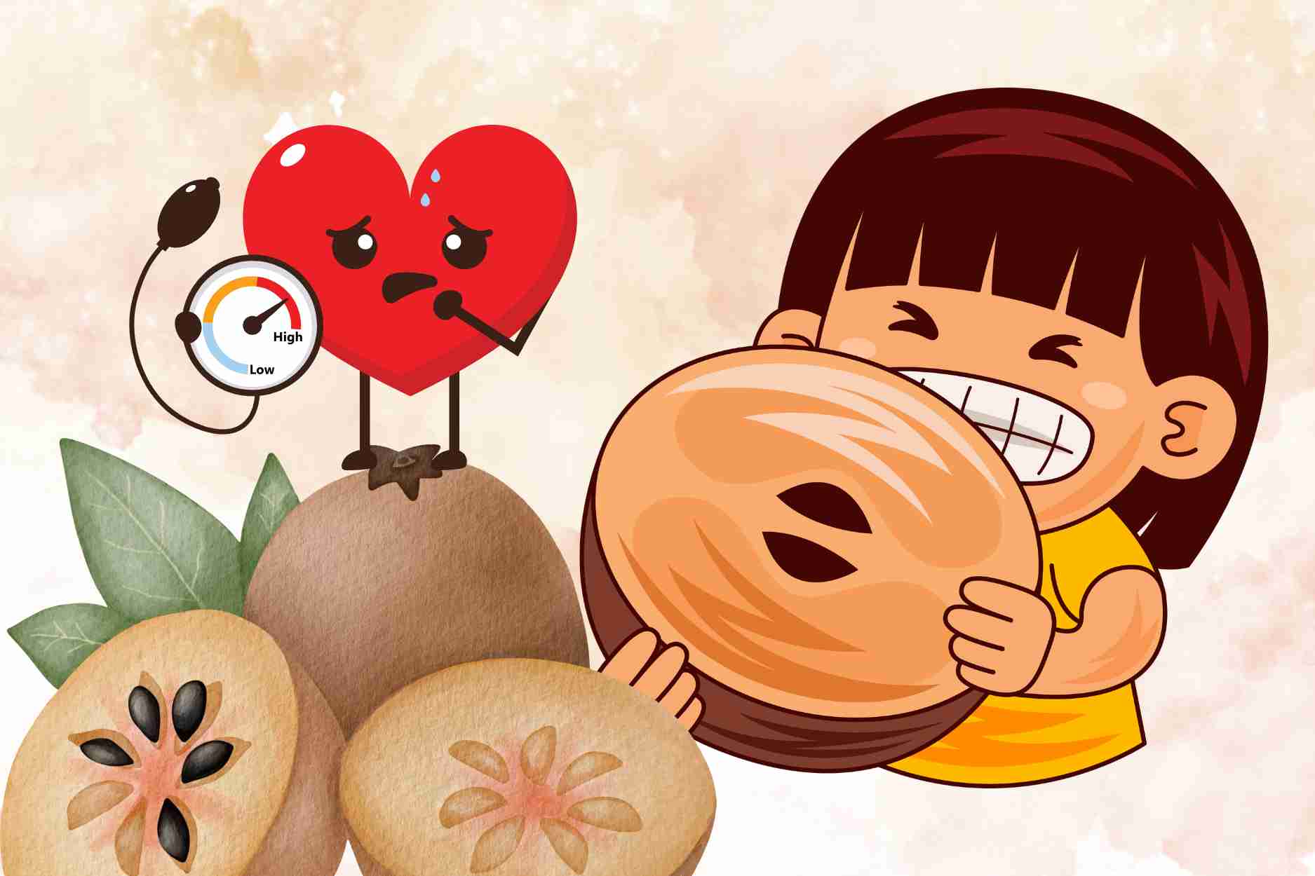 Having high blood pressure, you should pay special attention to this when eating soursop