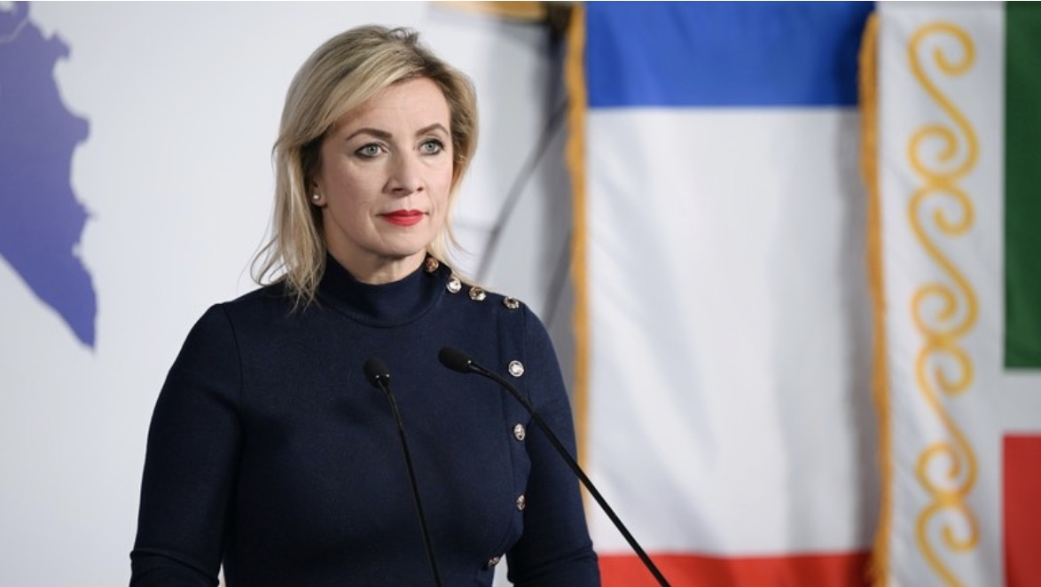 La portavoz del Ministerio de Relaciones Exteriores de Rusia, Maria Zakharova, critico el plan para construir el Sistema de Defensa de Arqueo de Oro de los Estados Unidos. Foto: Sputnik