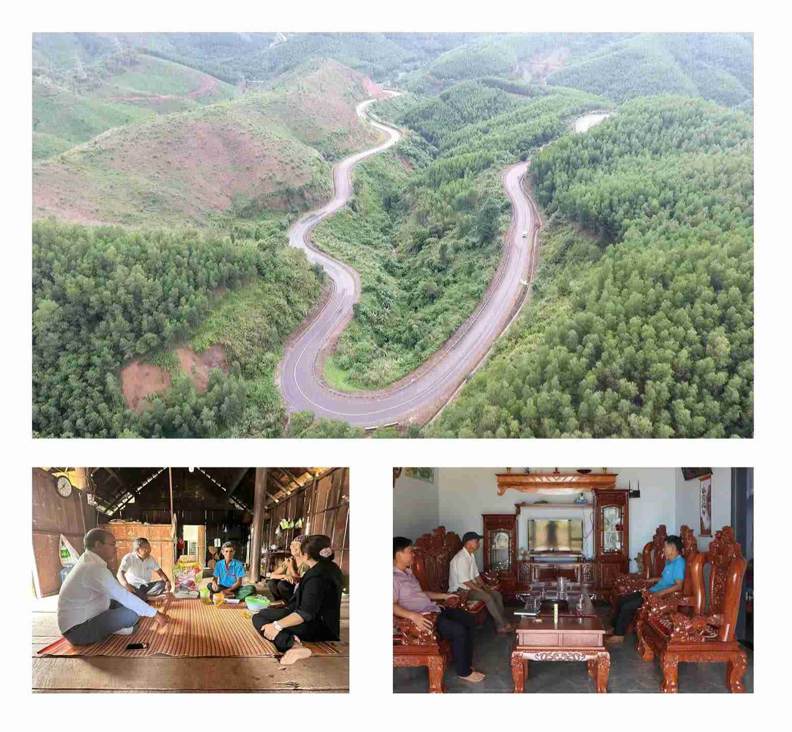 Nhung nguoi co uy tin, truong thon buon o vung dan toc thieu so vung sau dang co cong lon trong viec tuyen truyen, pho bien phap luat cho ba con. Anh: Bao Trung