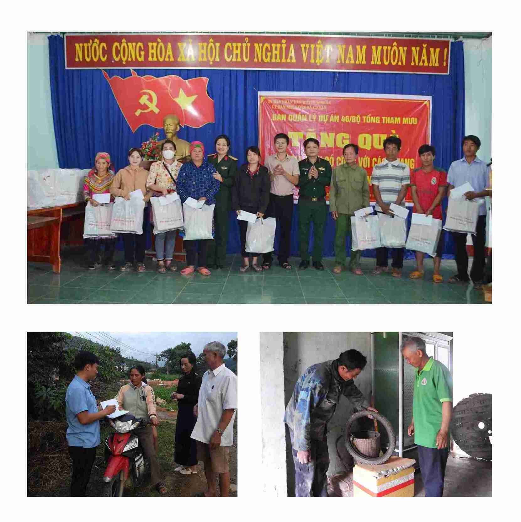 Ben canh viec danh nguon luc cham lo cho nguoi dan, chinh quyen cac dia phuong o tinh can tap trung tim kiem, dao tao doi ngu truong thon, buon, gia lang ke can de ho tro cho ba con trong giai doan toi. Anh: Bao Trung