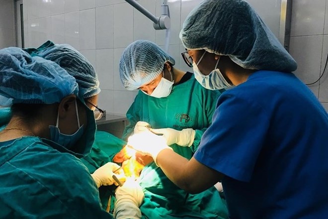 Un caso de emergencia en el Hospital General Green PO. Foto: BVCC