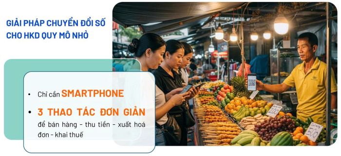 Giai phap chuyen doi so cho ho kinh doanh quy mo nho.Anh: Misa