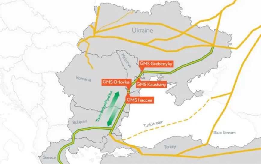 Duong ong dan khi Trans-Balkan. Anh: Cong ty van hanh he thong truyen dan khi dot quoc gia Ukraina (GTSOU)