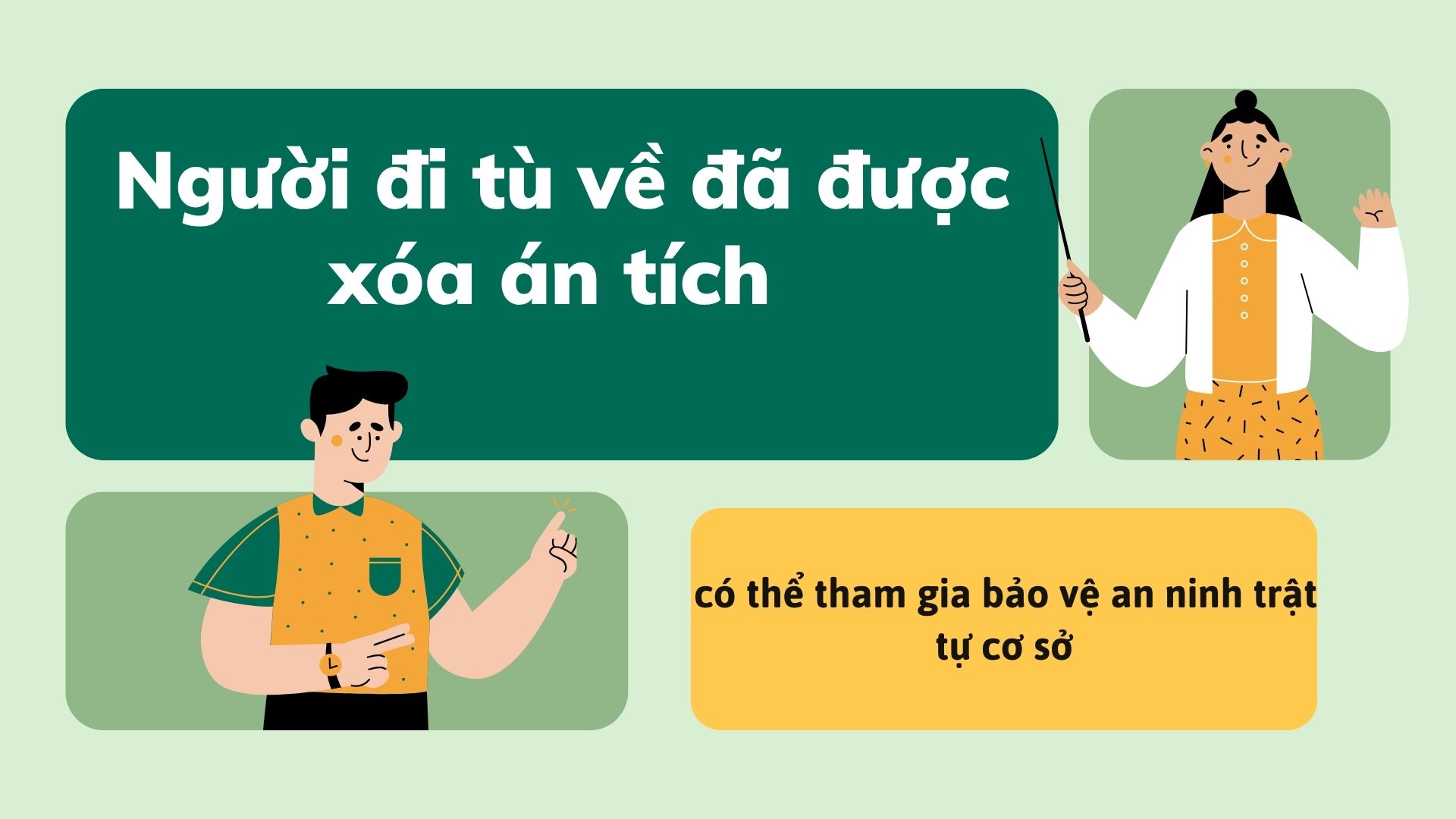 La persona que regresa de la prision ha sido eliminada con antecedentes penales que puede participar en la seguridad de la orden de base