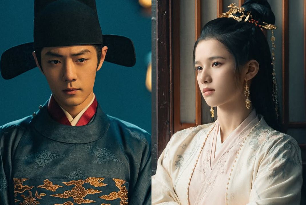 Xiao Zhan and Zhang Jingyi in the film. Photo: VieON.