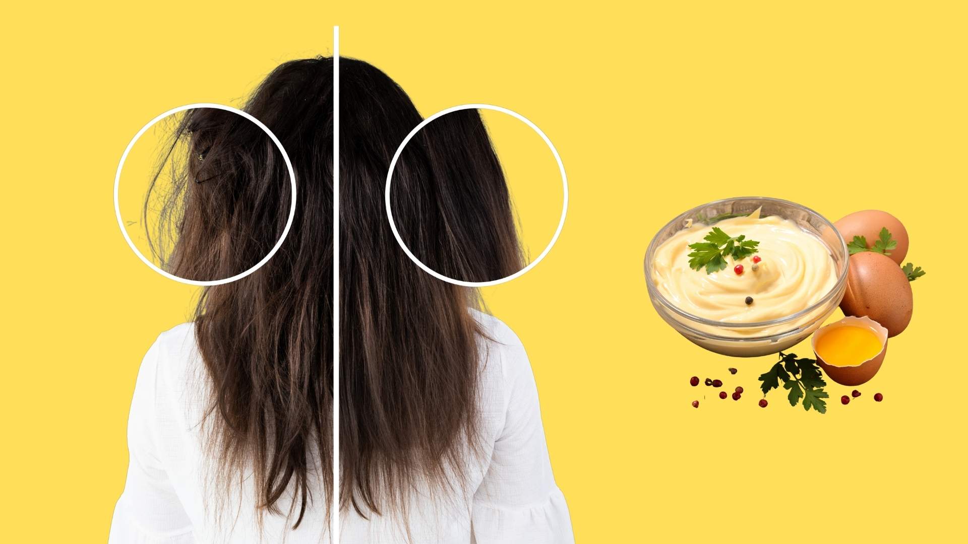 Loi ich cua mat na toc mayonnaise. Do hoa: Minh Hoang