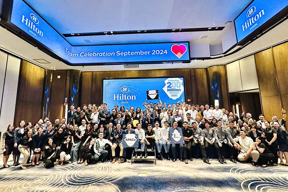 Hilton was honored at number one in the list of "Best Workplaces in Vietnam 2025". Photo: Hilton