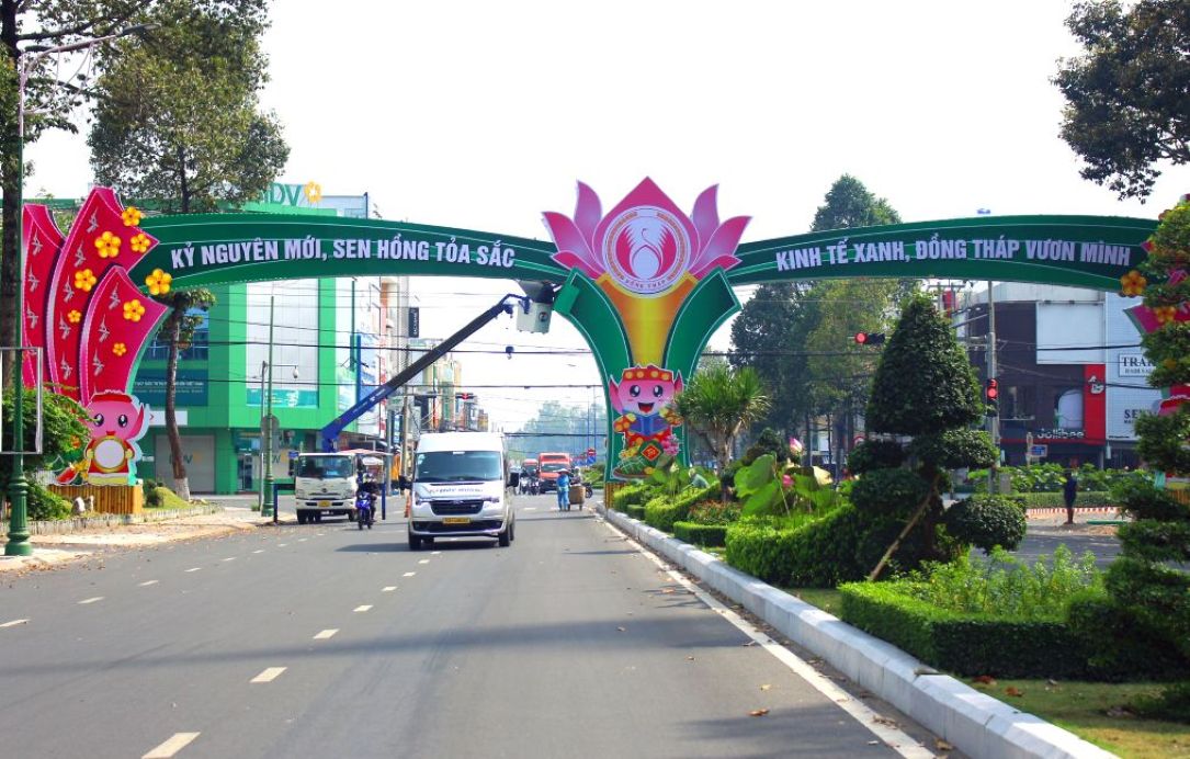 Dong Thap duoc xem la mot trong nhung dia phuong di dau ve doi moi va ung dung cong nghe so. Anh: Thanh Mai