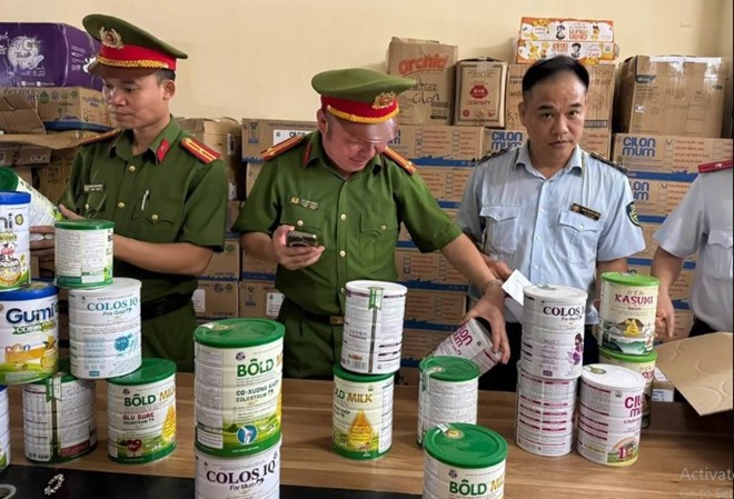 Yên Bái phát hiện cơ sở kinh doanh sữa cho người tiểu đường và bà bầu có dấu hiệu giả mạo