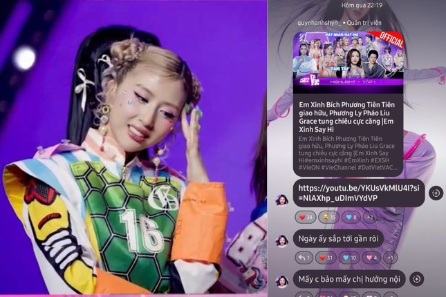 Beautiful child Quynh Anh Shyn. Photo: Organizing Committee.