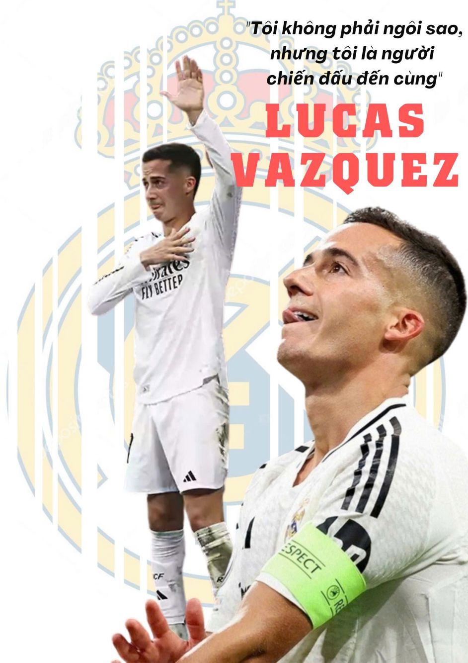 Lucas Vazquez's 10-year tenure at Real Madrid has surprised many. Graphics: Le Vinh