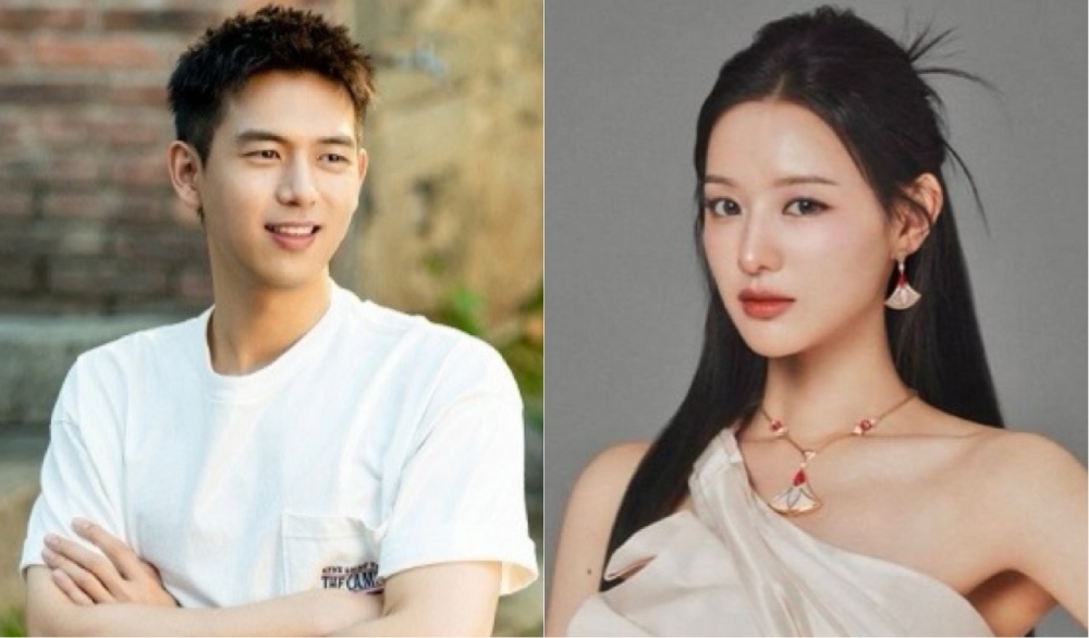 Actors Li Xian and Kim Ji Won. Photo: Producer of the movie Going to the Wind/Queen of Tears