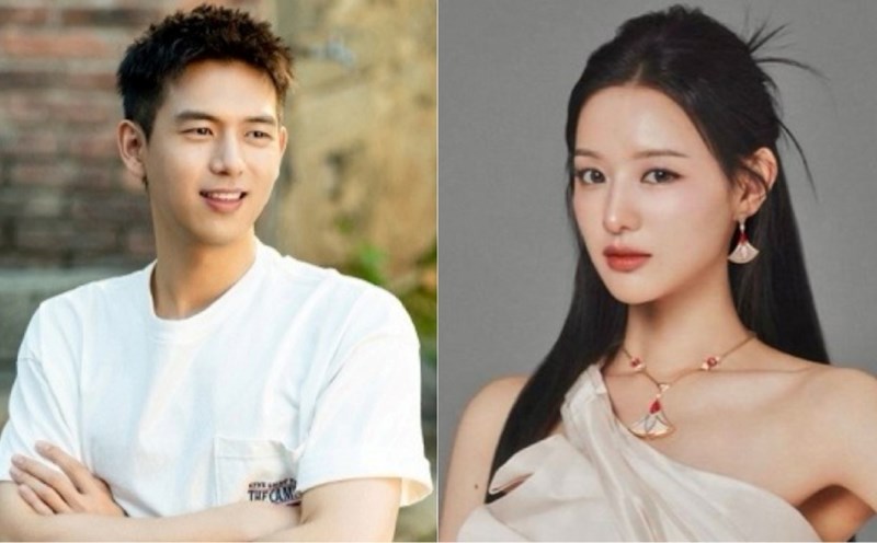 Actors Li Xian and Kim Ji Won. Photo: Producer of the movie Going to the Wind/Queen of Tears