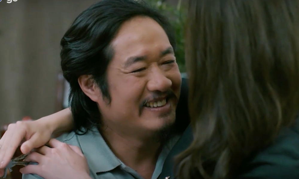 Meritorious Artist Bui Nhu Lai plays Mr. Chinh in "My Father, the one who stays". Photo: VFC