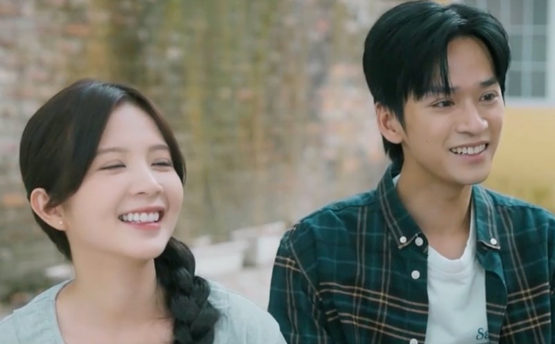 An and Nguyen in the final episode of "My father, the one who stays". Photo: VFC